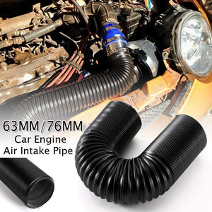 Planet Gates Car Engine Flexible Air Hose Air Intake Pipe Inlet Hose Tube Car Air Filter Intake Cold Air Ducting Feed Hose Pipe Dropshipping
