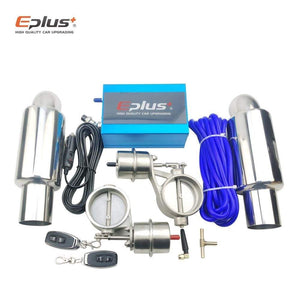 Planet Gates Car Exhaust pipe System control Valve Sets Vacuum Controller Device Remote Controller Switch Universal 51 63 76MM