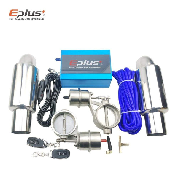 Planet Gates Car Exhaust pipe System control Valve Sets Vacuum Controller Device Remote Controller Switch Universal 51 63 76MM