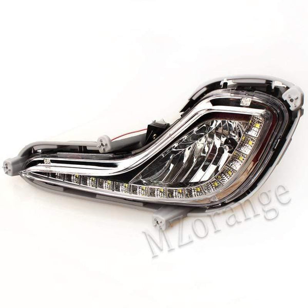 Planet Gates Car External Light Source Fit For Hyundai Accent Solaris Verna 2010-2013 Daytime Running Light Fog Light Signal DRL Xenon Lamp