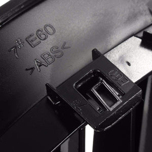 Planet Gates Car Front Sport Grill Kidney Grilles Grill For BMW 5 Series M5 E60/E61 2003 2004 2005 2006 2007 2008 2009 2010  Gloss Black