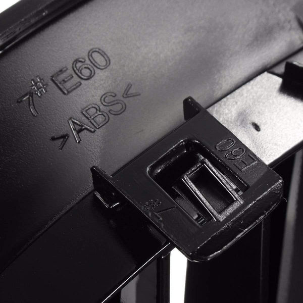 Planet Gates Car Front Sport Grill Kidney Grilles Grill For BMW 5 Series M5 E60/E61 2003 2004 2005 2006 2007 2008 2009 2010  Gloss Black