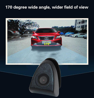 Planet Gates Car front view sign CCD reversing parking camera For Toyota Prado Highlander Land Camry installed in the car logo