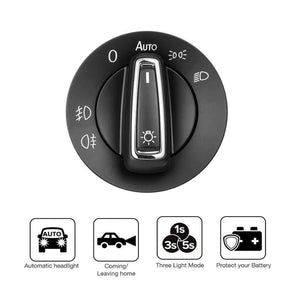 Planet Gates Car Headlight Fog Lamp Switch  Headlamp Switch Car Accessorie For Volkswagen Golf Mk4 Passat B5 Polo Car Styling