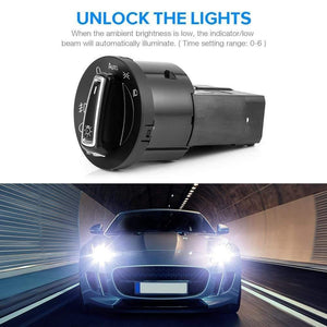 Planet Gates Car Headlight Fog Lamp Switch  Headlamp Switch Car Accessorie For Volkswagen Golf Mk4 Passat B5 Polo Car Styling