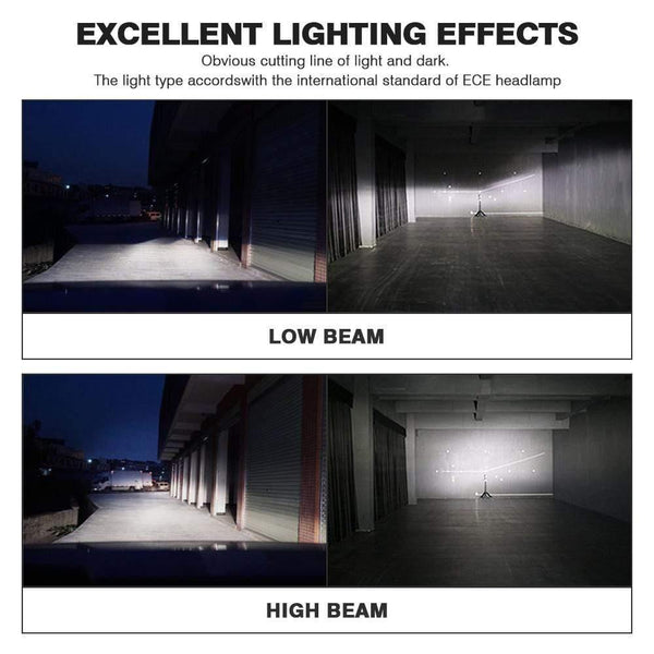 Planet Gates Car Headlight H4 Hi/Lo Beam LED H7 H8 H9 H11 9005/HB3 9006/HB4 100W 20000LM 6000K Auto Headlamp Fog Light Bulbs