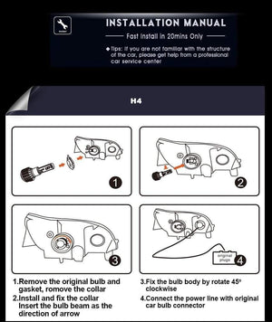 Planet Gates Car Headlight H7 H4 LED H8/H11 HB3/9005 HB4/9006 H1 H3 9012 H13 9004 9007 70W 7000lm Auto Bulb Headlamp 6000K Light