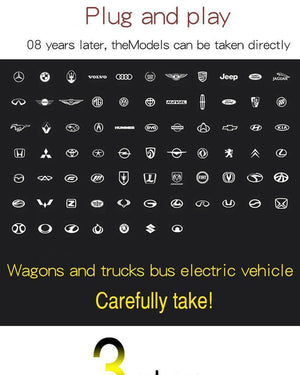 Planet Gates Car HUD OBD2 II EU OBD Head Up Display  Overspeed Warning System Projector Windshield Auto Electronic Voltage Alarm