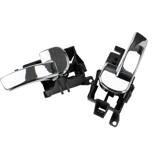 Planet Gates Car Inner Interior Door Handle Knob Lock Cover Front Rear Left Right For Nissan Navara D40 Pathfinder R51 806714X02B 806704X02B