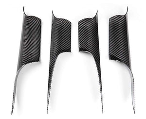 Planet Gates Car Interior Door Handles Front Rear Left Right Inner Doors Panel Handle Bar Pull Carrier Trim Cover for BMW 7-Series F01 F02