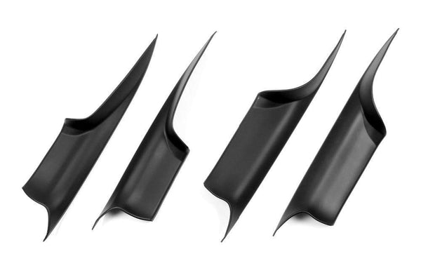 Planet Gates Car Interior Door Handles Front Rear Left Right Inner Doors Panel Handle Bar Pull Carrier Trim Cover for BMW 7-Series F01 F02