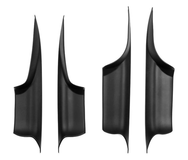 Planet Gates Car Interior Door Handles Front Rear Left Right Inner Doors Panel Handle Bar Pull Carrier Trim Cover for BMW 7-Series F01 F02