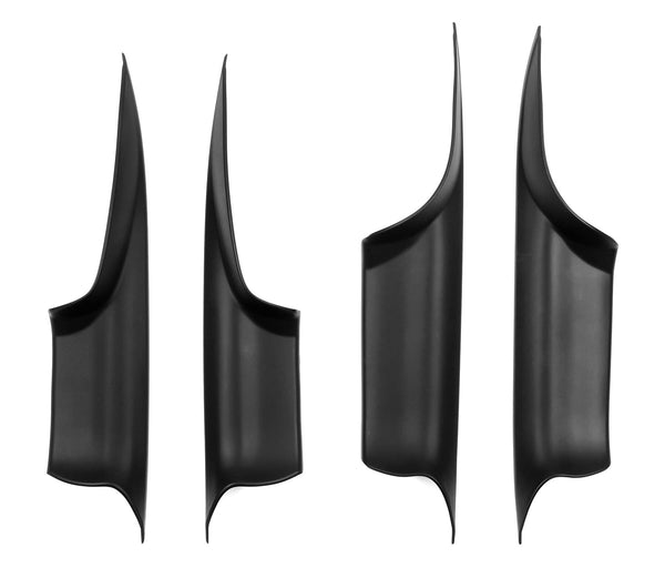 Planet Gates Car Interior Door Handles Front Rear Left Right Inner Doors Panel Handle Bar Pull Carrier Trim Cover for BMW 7-Series F01 F02