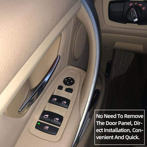 Planet Gates Car Interior Door Panel Grab Handle Covers Armrest Protective Trim Car Styling for BMW 3 4 Series 2012-2018 F30 F35 Carbon Fiber