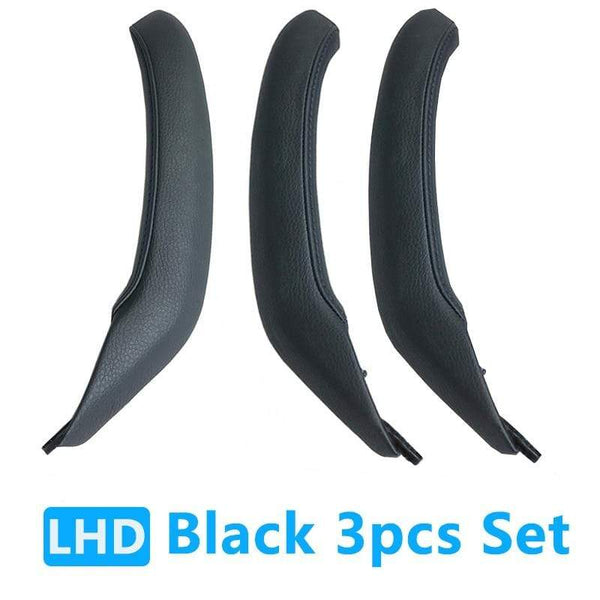 Planet Gates Car Interior Passenger Door Left Right Pull Handle Leather Cover Replacement For BMW X3 X4 F25 F26 2010-2016