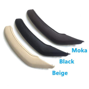 Planet Gates Car Interior Passenger Door Left Right Pull Handle Leather Cover Replacement For BMW X3 X4 F25 F26 2010-2016