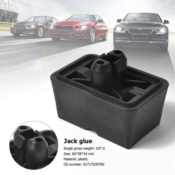 Car Jack Point Jacking Lifting Support Pad Block Vehicle Repair Tool 51717039760 For BMW 6 Series Mini E63 E64 E65 R50 New (Black)