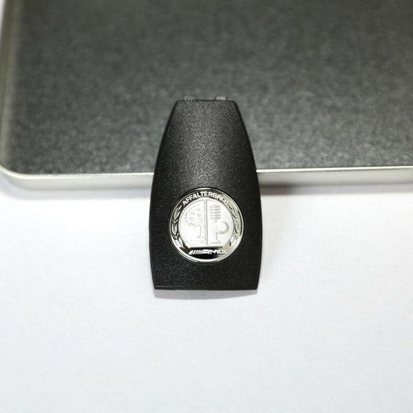 Planet Gates Car Key Metal Badge Cover Accessories For Mercedes Benz Key Shell Case AMG W204 W212 W218 W221 Auto Remote Apple Tree Rear Cover