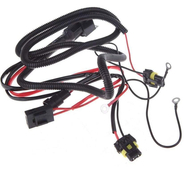 Planet Gates Car kit xenon HID wire harenss H1 H3 9005 9006 HB3 HB4 880 H11 H7 HID Relay Harness wiring kit motorcycle 12V 35W/55W