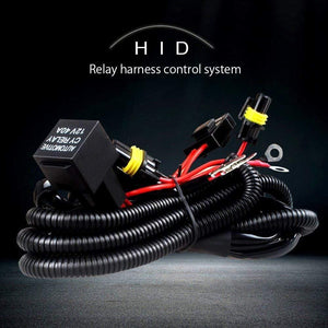 Planet Gates Car kit xenon HID wire harenss H1 H3 9005 9006 HB3 HB4 880 H11 H7 HID Relay Harness wiring kit motorcycle 12V 35W/55W