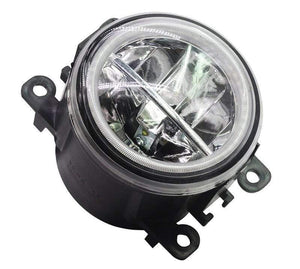 Planet Gates Car LED Fog Light + Angel Eye DRL Daytime Running Light 4000LM 12V For Subaru Forester 2013 2014 2015 2016 2017 2018