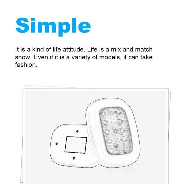 Planet Gates Car LED USB Charging Magnet Auto Trunk Day Dome Luggage Lights Compartment Reading Interior Lamp Universal 1Pcs