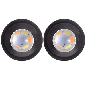 Planet Gates Car Lighting 2pcs 1156 High Power Dual Color Switchback LED Bulb P21W S25 BA15S 2835 42LED Daytime Running Turn Signal Lamp