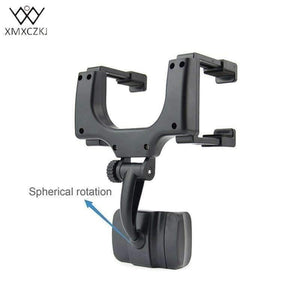 Planet Gates Car Phone Holder Car Rearview Mirror Mount Phone Holder 360 Degrees For iPhone Samsung GPS Smartphone Stand Universal