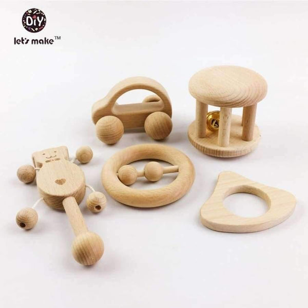 Planet Gates car Puzzle Toys intellectual of children Montessori Toys set Nursing Wooden Wooden Rattles Baby fun and interesting toys