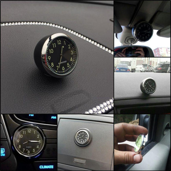 Planet Gates Car Quartz Outlet Clock Aromatherapy Electronic Perfume Gold Air Round Casual Fashion Clock Blue