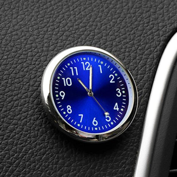 Planet Gates Car Quartz Outlet Clock Aromatherapy Electronic Perfume Gold Air Round Casual Fashion Clock Blue