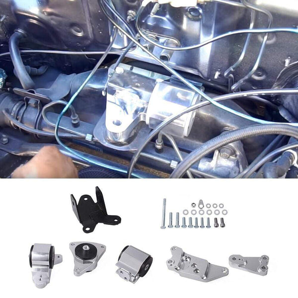 Planet Gates Car Racing Engine Swap Mount Kit for HONDA CIVIC SI 02-06 ACURA RSX 70A MOTOR ENGINE MOUNTS K20 DC5 EP3 RS-EM1005