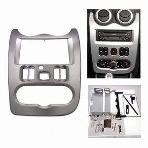 Planet Gates Car Radio Fascia for RENAULT Logan Sandero DACIA Duster Facia Frame Panel Dash Adapter CD trim Bezel Frame