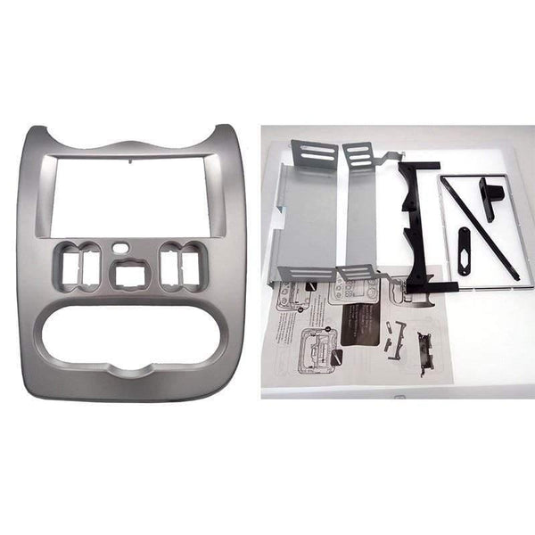 Planet Gates Car Radio Fascia for RENAULT Logan Sandero DACIA Duster Facia Frame Panel Dash Adapter CD trim Bezel Frame