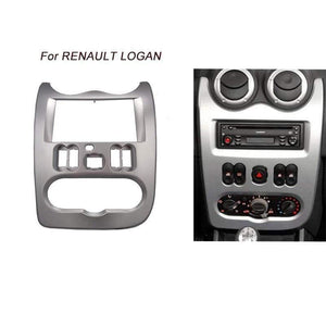 Planet Gates Car Radio Fascia for RENAULT Logan Sandero DACIA Duster Facia Frame Panel Dash Adapter CD trim Bezel Frame