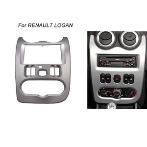 Planet Gates Car Radio Fascia for RENAULT Logan Sandero DACIA Duster Facia Frame Panel Dash Adapter CD trim Bezel Frame