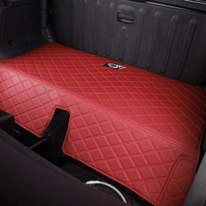 Planet Gates Car rear tail box anti-dirty pad for smart 451 fortwo Modification accessories trunk protection mat logo decoration car styling