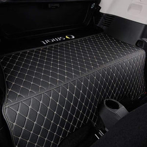 Planet Gates Car rear tail box anti-dirty pad for smart 451 fortwo Modification accessories trunk protection mat logo decoration car styling
