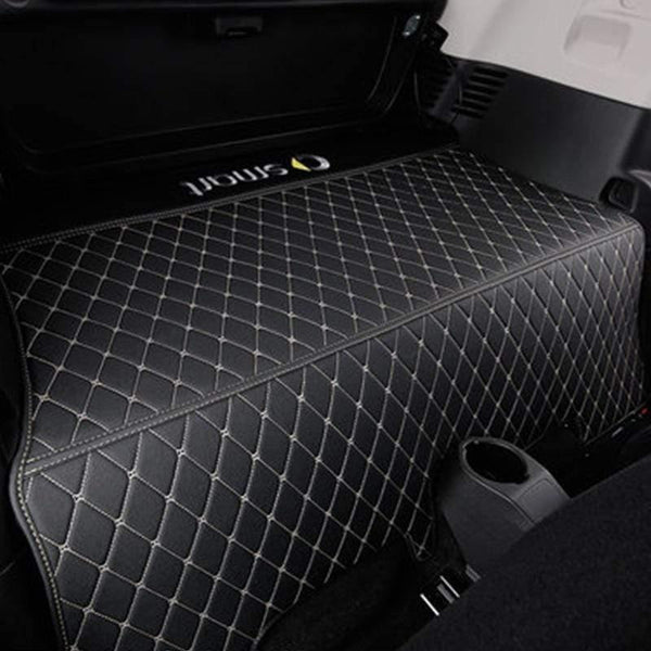 Planet Gates Car rear tail box anti-dirty pad for smart 451 fortwo Modification accessories trunk protection mat logo decoration car styling