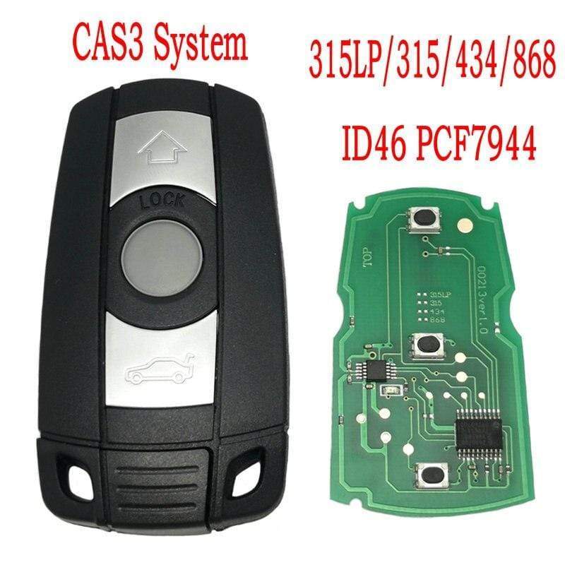 Planet Gates Car Remote Control Key For BMW CAS 3 System 1 3 5 Series ID46 PCF7944 Chip 315/434/868 Mhz Auto Smart Card Key