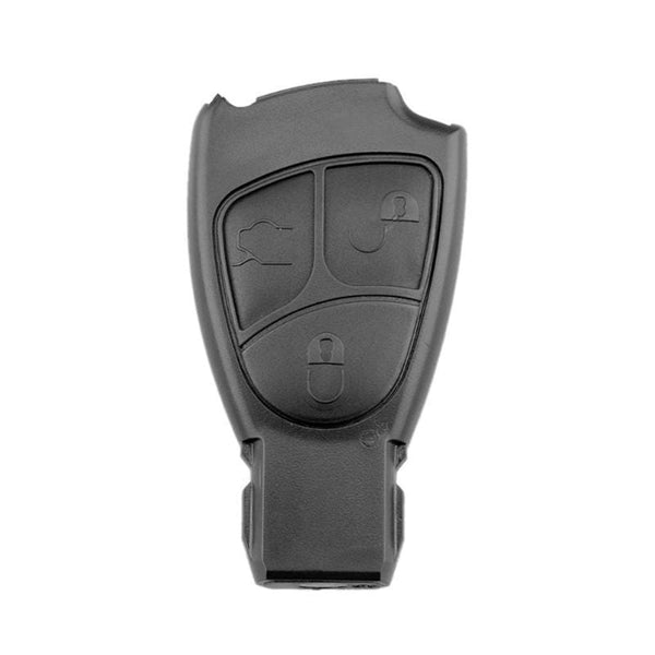 Planet Gates Car Remote Key Shell ABS 3 Buttons Key Case Cover Replacement for Mercedes Benz W203 W211 W204 Black