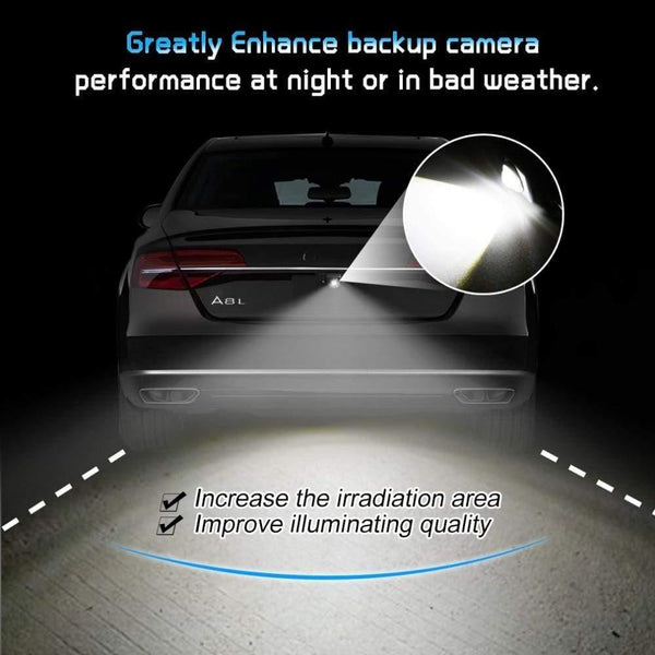 Planet Gates Car Reverse Light Backup Tail Light Auto Led Bulb Motorcycle Reversing Lamp Parking Auxiliary Light DRL 6000K White Car Styling