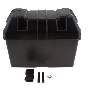 Planet Gates Car RV Boat Marine Smart Battery Box USB Car Charger Power Guard w/ Strap