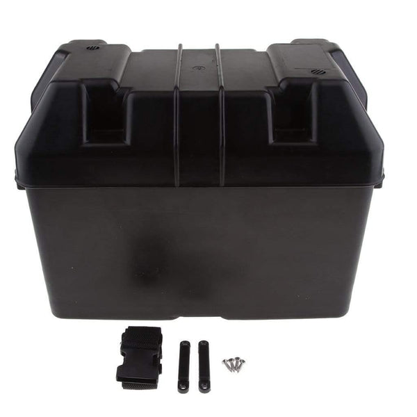 Planet Gates Car RV Boat Marine Smart Battery Box USB Car Charger Power Guard w/ Strap