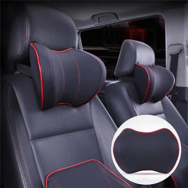Planet Gates Car Seat Head Neck Rest Massage Auto Pillow Space Memory Neck Headrest Car Cover Vehicular Pillow Seat Headrest Accessories