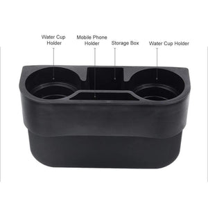 Planet Gates Car Seat Seam Wedge Cup Holder Food Drink Bottle Mount Stand Storage Organizer For Cup Small Objects Mobile Phones Cigarettes
