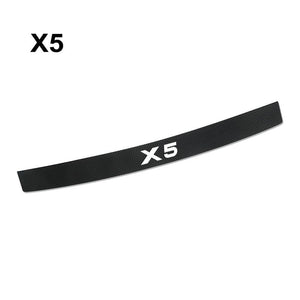 Car Stickers For BMW X5 F15 E70 E53 G05 Auto Rear Bumper Trunk Protector Decals Waterproof Carbon Fiber Tuning Car Accessories (For X5)