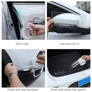 Planet Gates Car Stickers Interior Protector Film Auto Door Edge Protective Glue Car Trunk Door Sill Tape Full Body Sticker Vinyl Accessories