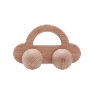Planet Gates Car style 2 Wooden Child Block For Babies BPA Free Organic Beech Animal Shape Baby Toy Car Montessori Toys Brain Game Handmade Crafts Gifts