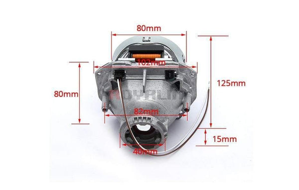 Planet Gates Car-styling Blue Hella 3R G5 Bi-xenon Headlights D2S Projector 3" Universal Auto D1S D2H Xenon Lamp Metal Lens Retrofit